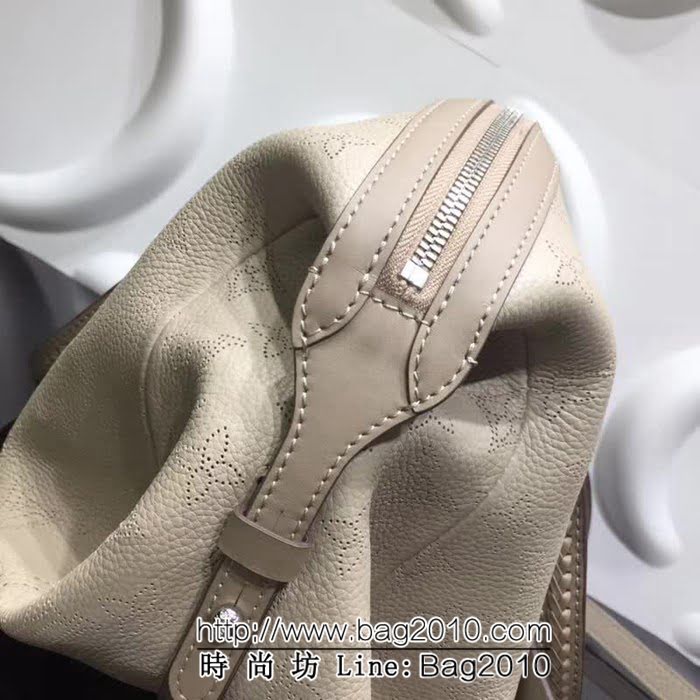 路易威登LV頂級原單M54673杏 2018新款Mahina Asteria手袋 YDH1836